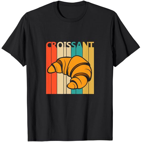 Discover Vintage Croissant T-Shirt