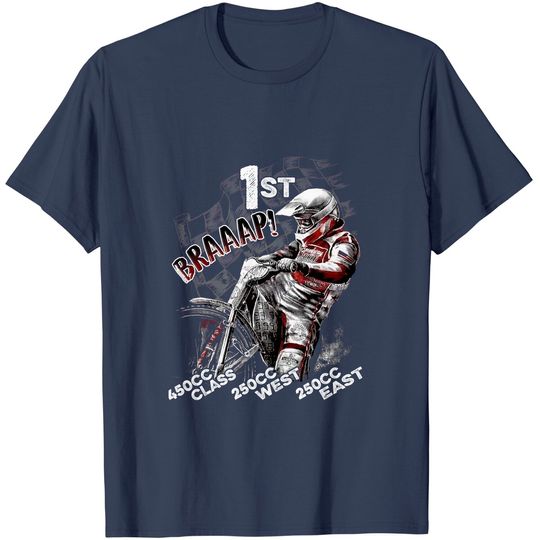 Discover Braaaap Motorcycle T-shirt