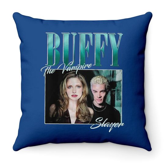 Discover Buffy The Vampire Slayer Throw Pillow