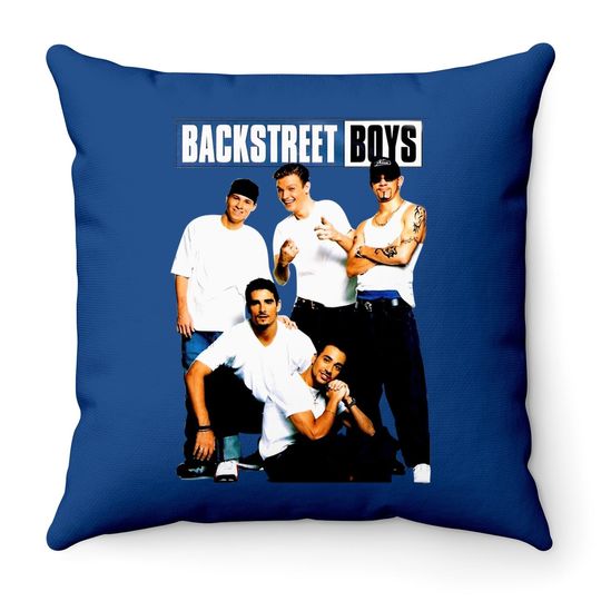 Discover Backstreet Boys Garçons De La Rue Throw Pillow