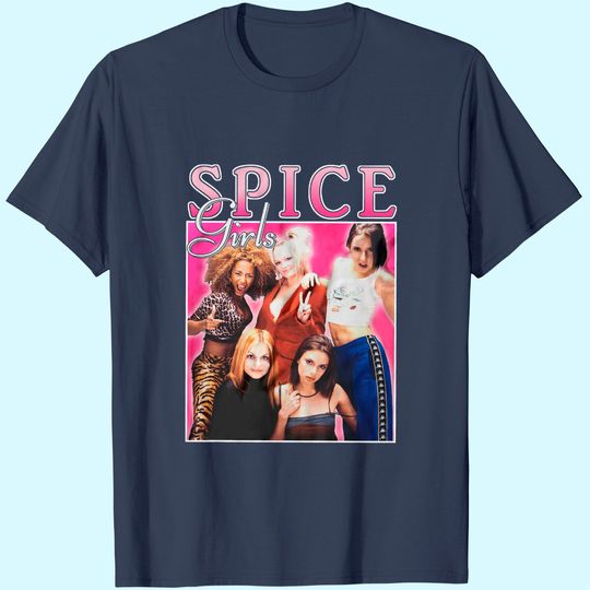 Discover Spice Girls Vintage 90s Rap Hip Hop T-Shirt