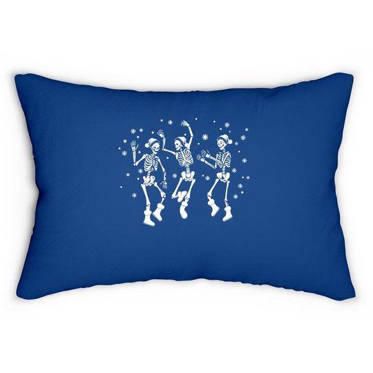 Discover Christmas Dancing Skeleton Party Pillows