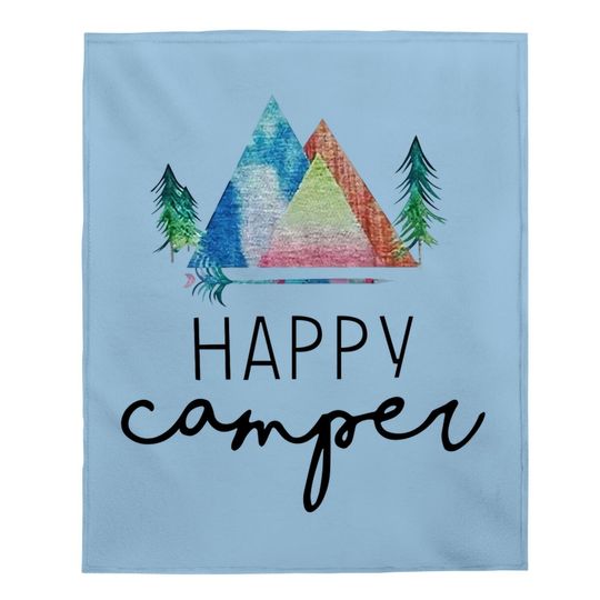 Discover Zjp Casual Happy Camper Baby Blanket Short Sleeve Letter Printed Baby Blanket Tops Pullover Sweatshirt…