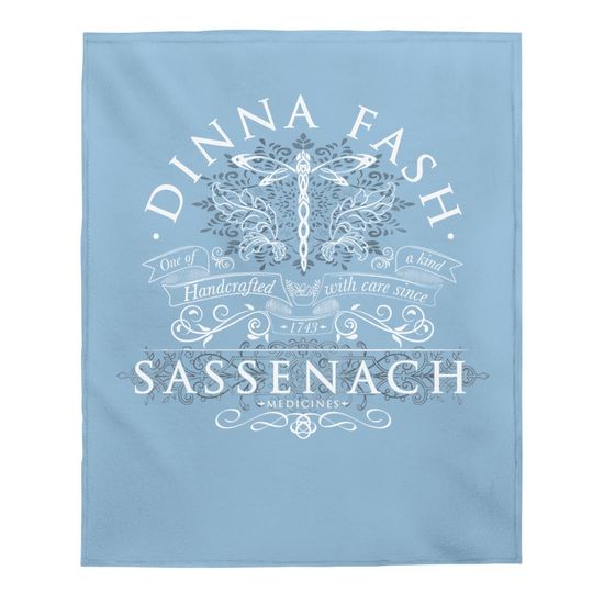 Discover Outlander Sassenach Dragonfly Baby Blanket