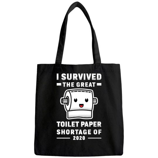 Discover I survived the great toilet paper shortage of 2020 Tote Bag