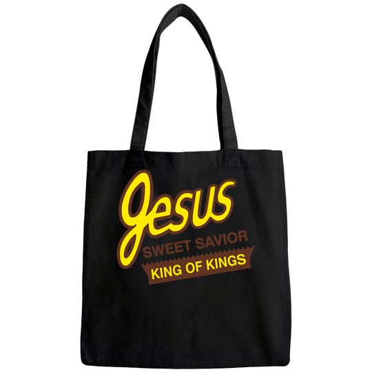 Discover Jesus Sweet Savior King of Kings Christian Faith Apparel Tote Bag