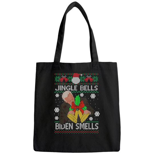 Discover Santa Joe Biden Jingle Bells Bags