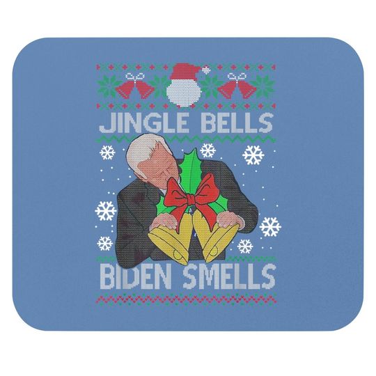 Discover Santa Joe Biden Jingle Bells Mouse Pads