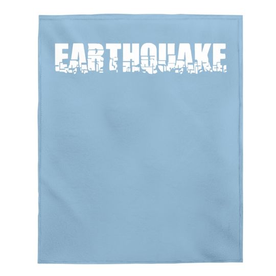 Discover Melbourne Earthquake Baby Blanket