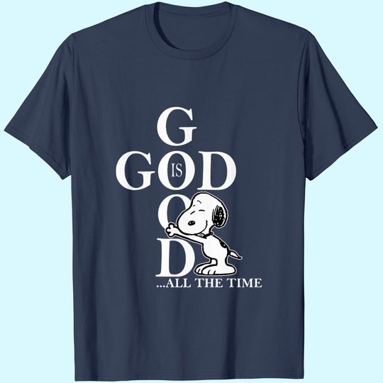 Discover God is Good Snoopy Love God Best Shirt for Chirstmas with Snoopy T Shirt