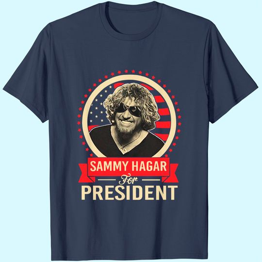 Discover Yoomerty Sammy Hagar yong116 Short Sleeve T-Shirt for Mens