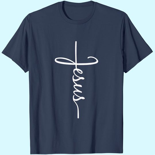 Discover Jesus Cross T-Shirt, Jesus Belief, Christian T-shirt, Gift For God Lover