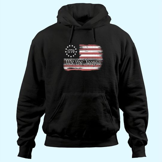 Discover Betsy Ross Flag 1776 We The People Hoodie