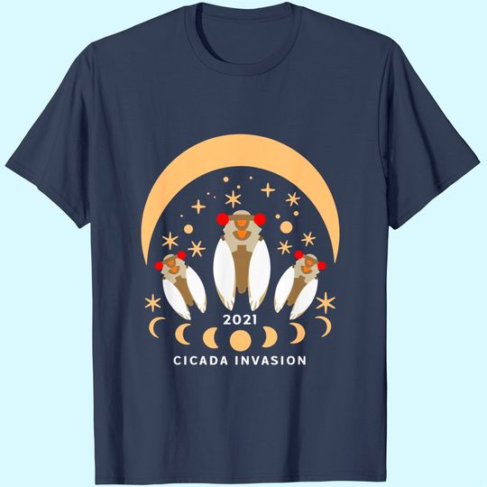 Discover Cicada 2021 Unisex T Shirt Cicada Invasion