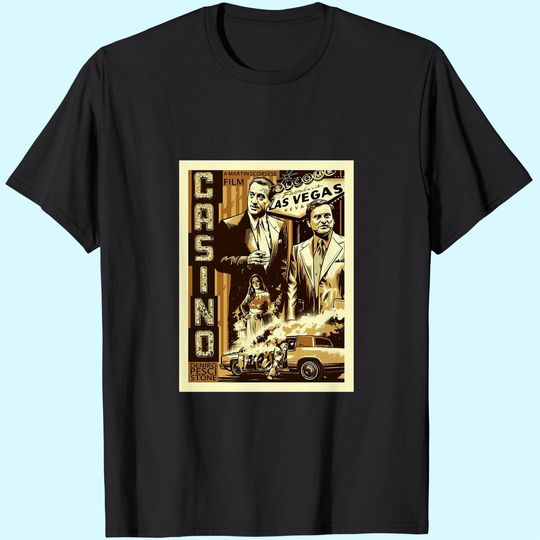 Discover Goodfellas Robert De NIRO Casino Mafia Gangster Unisex Tshirt