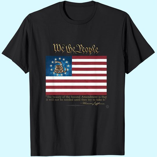 Discover Erazor Bits Second Amendment Tshirts for Men | 2nd Amendment We The People T Shirt RN2366