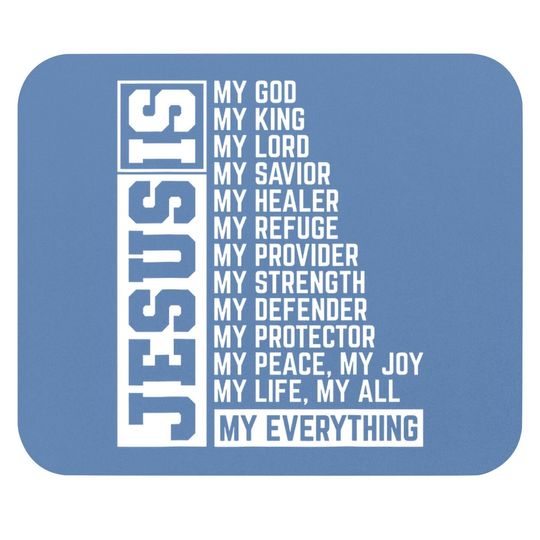 Discover Faith Cross Christian Religious Jesus Lord Gift Jesus Mouse Pad
