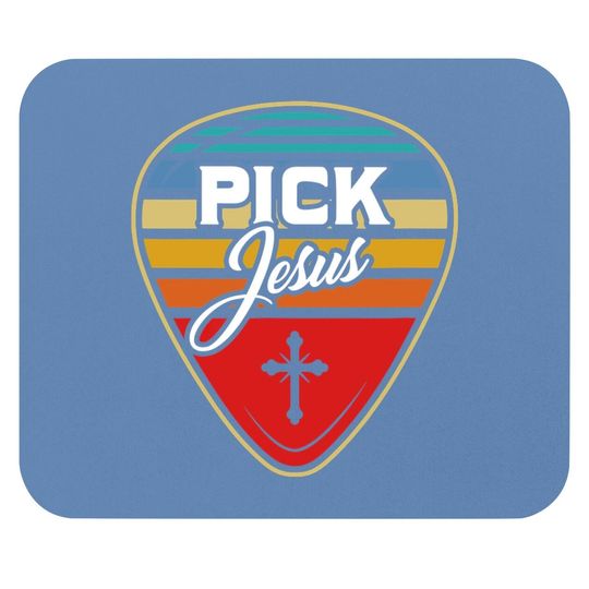 Discover Pick Jesus Mouse Pad