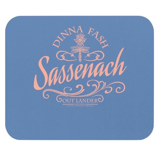 Discover Outlander Dinna Fash Sassenach Mouse Pad