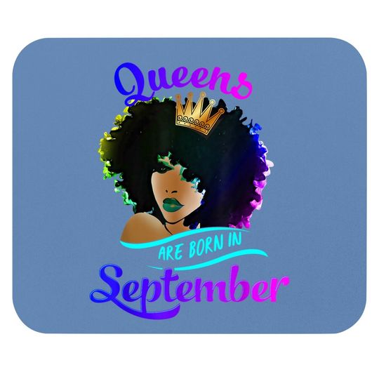Discover Queens Born September Virgo Libra Birthday Mouse Pad
