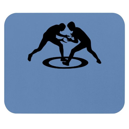 Discover Wrestling Freestyle Mouse Pad