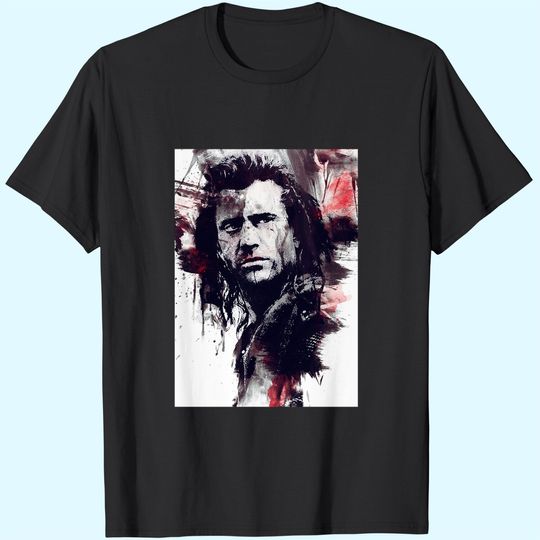 Discover William Wallace Braveheart Movie Artwork Unisex Tshirt