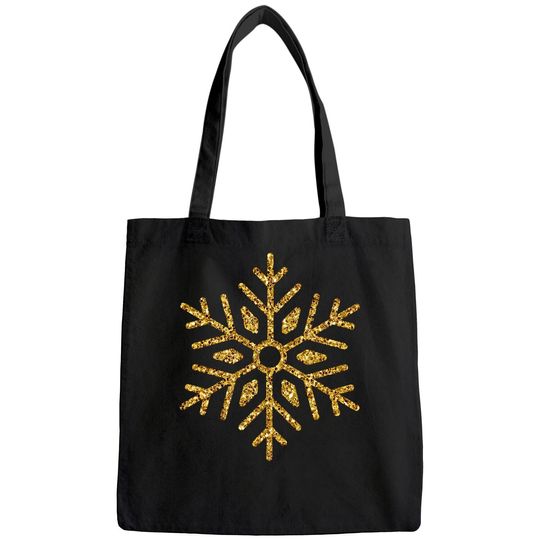 Discover Gold Snowflakes Bags