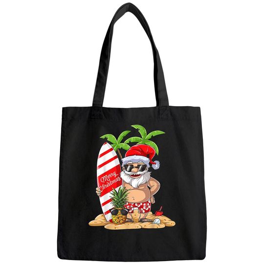 Discover Christmas Santa Hawaiian Surfing Bags