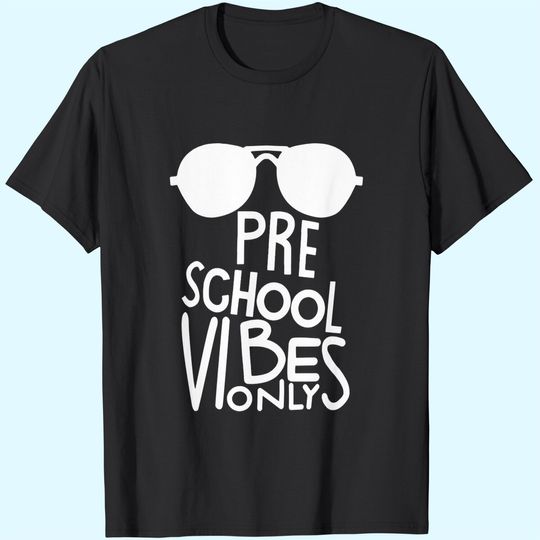 Discover Unique Baby Boys Preschool Vibes Only Back to School T Shirt