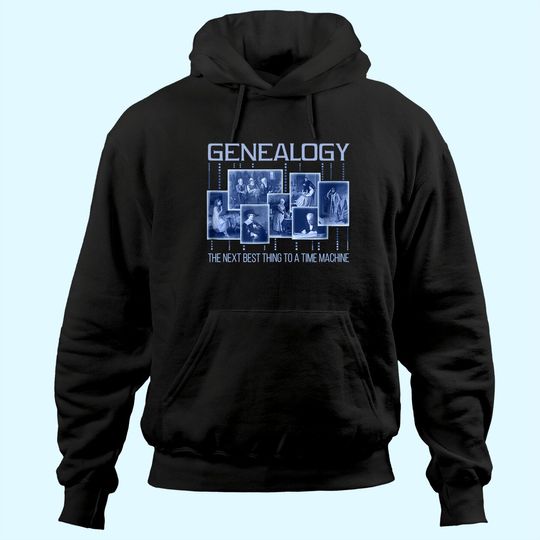 Discover Genealogy Time Machine Hoodie