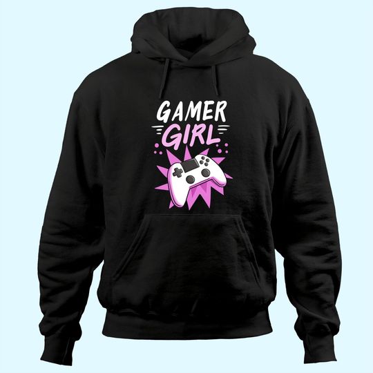 Discover Gamer Girl Gaming Streaming Video Games Gift Hoodie