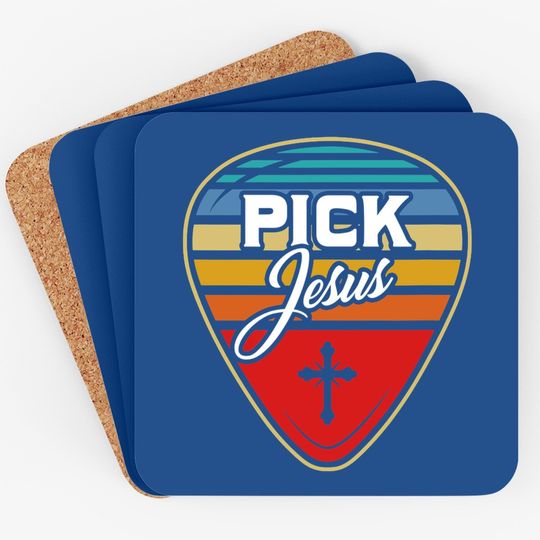 Discover Pick Jesus Coaster
