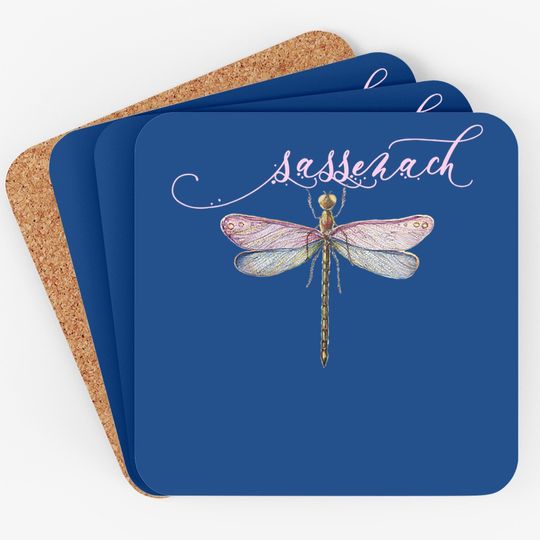 Discover Outlander Sassenach Dragonfly Coaster