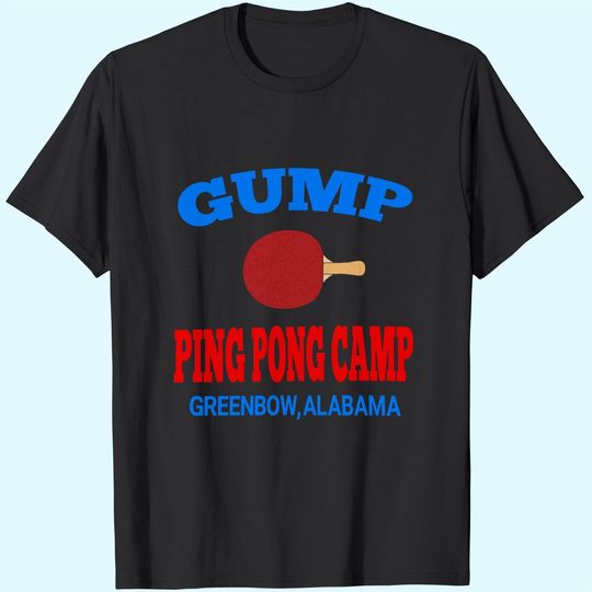 Discover Nirvan Forrest Gump Ping Pong Camp Unisex Tshirt