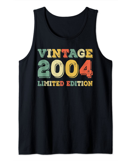 Discover 17 Year Old Gifts Born In 2004 Limited Edition Tank Top