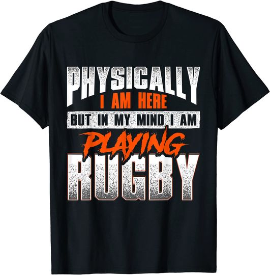 Discover Rugby Player League Union T Shirt