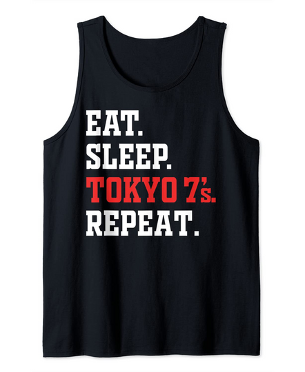 Discover Tokyo 7's Rugby New Zealand Sevens Rugby Tank Top