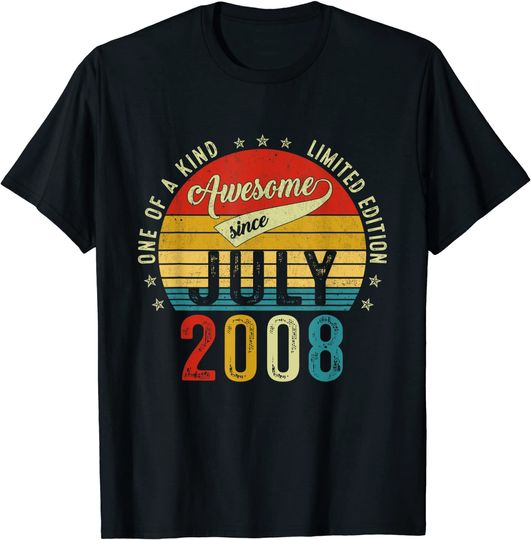 Discover 13 Years Old Vintage 2008 Limited Edition T-Shirt