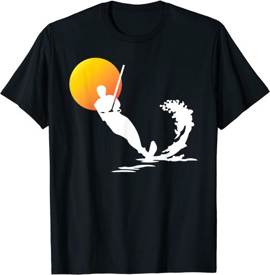 Discover Water Skiing | Cool Surface Water Sport Lovers Gift T-Shirt