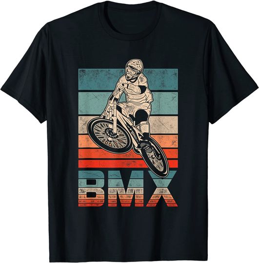 Discover BMX vintage bike fans gift boys youth bike BMX T-Shirt
