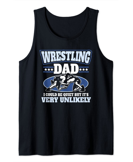 Discover Freestyle Wrestling Dad Tank Top