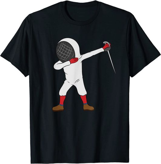 Discover Dabbing Fencing Sports T-Shirt