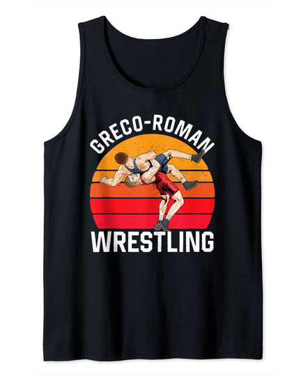 Discover Greco Roman Wrestling Freestyle Wrestler Training Tank Top