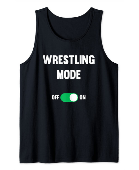 Discover Wrestling Mode On Greco Roman Wrestling Tank Top