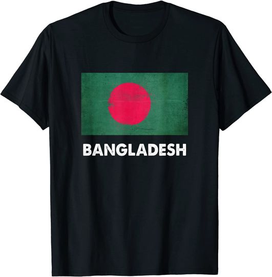 Discover Bangladesh Flag T Shirt