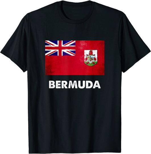 Discover Bermuda Flag Bermudian T Shirt