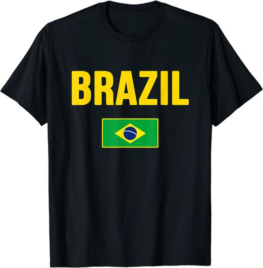 Discover Brazilian Flag T Shirt