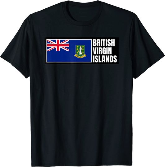 Discover British Virgin Islands Flag T Shirt