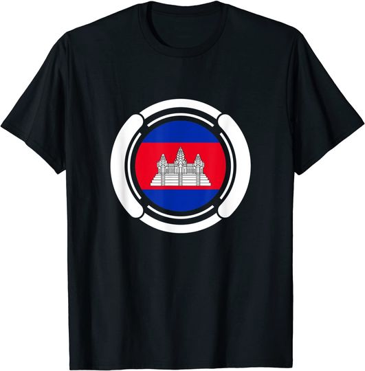 Discover Loving Cambodia Flag Patriotic Cambodian T Shirt