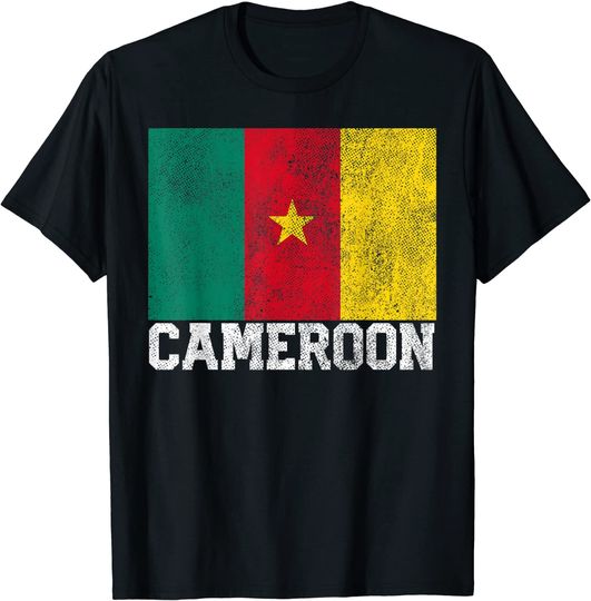 Discover Cameroon Flag National Pride Roots Country Matching Family T Shirt